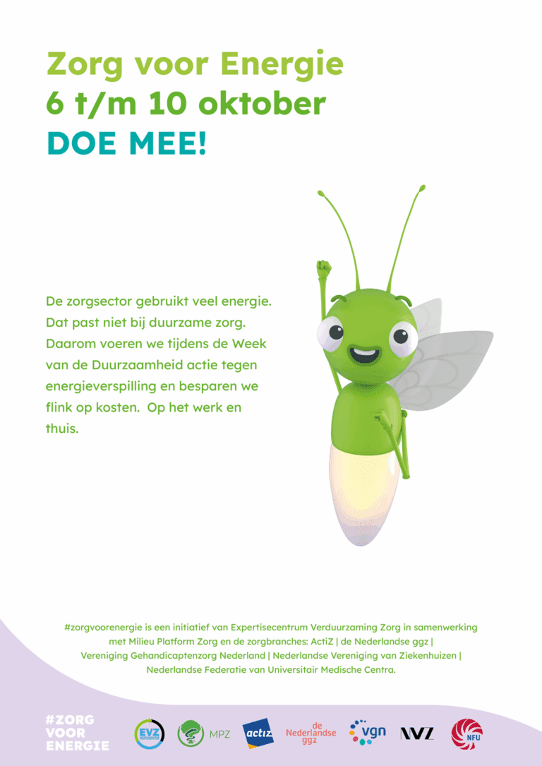 Zorg voor Energie Poster invulbaar