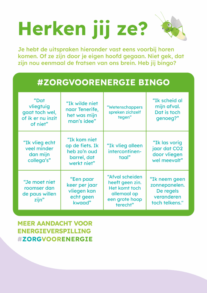 Zorg voor Energie - Bingo