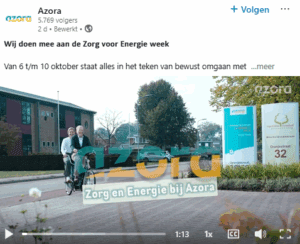 Zorg voor Energie en Azora 2025