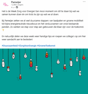 Pameijer Zorg voor Energie