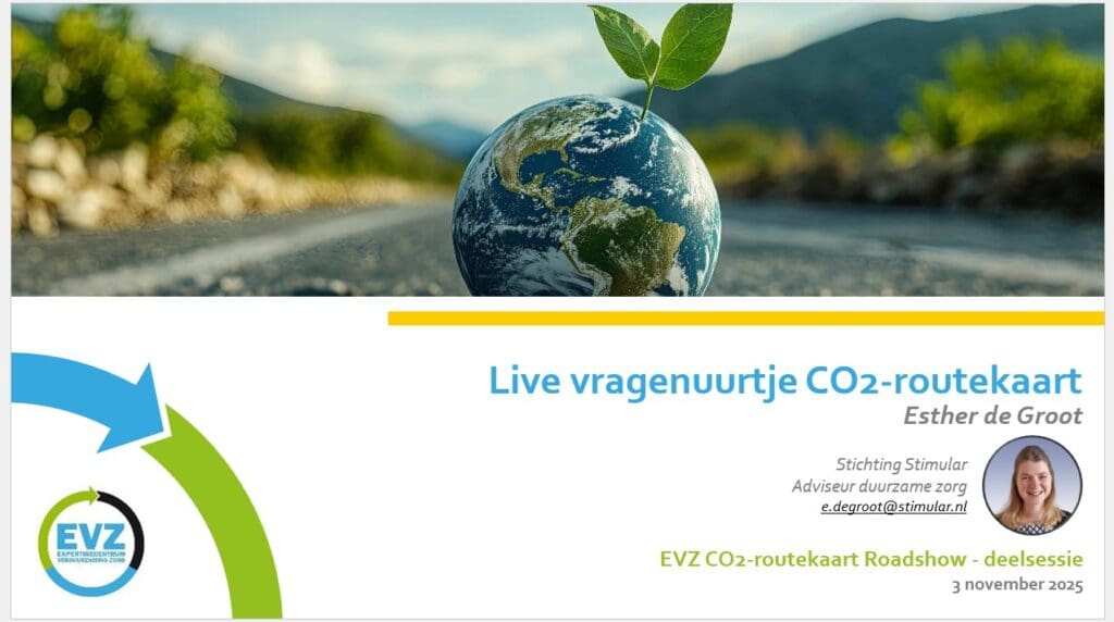 Roadshow 2025 presentatie live vraaguurtje