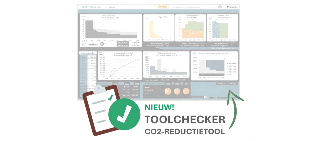 Co2 reductietool toolchecker screenshot